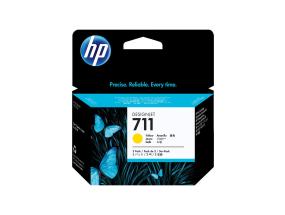HP 3x 711 ink Yellow DJ T120 520