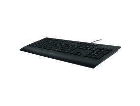 LOGI K280e corded Keyb.USB black (US)