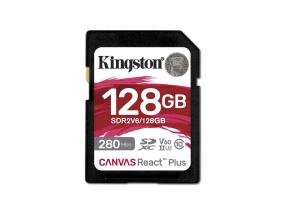 KINGSTON 128GB Canvas React Plus SDXC