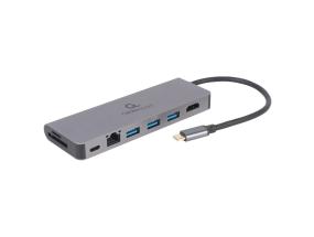 GEMBIRD Multi Port Adapter USB Type C