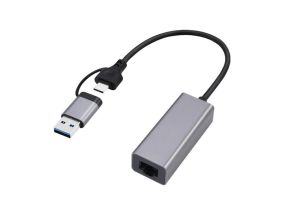 GEMBIRD USB 3.1 + type-C Gigabit adapter