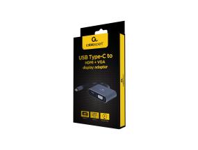 GEMBIRD USB Type-C to HDMI + VGA display
