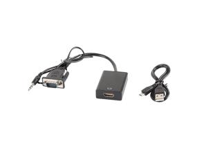 LANBERG AD-0021-BK Lanberg adapter VGA(F