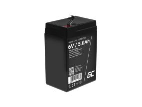 GREEN CELL Battery AGM 6V 5AH