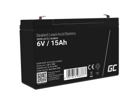 GREENCELL battery AGM VRLA 6V 15Ah