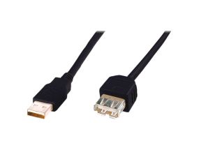 Удлинительный кабель USB2.0 ASSMANN 1,8м