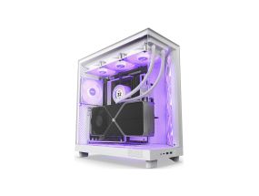 NZXT PC case H6 Flow RGB white