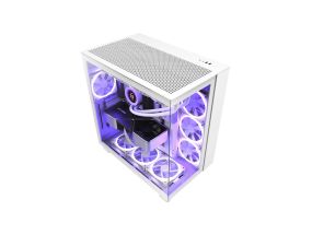 NZXT PC case H9 Flow window white