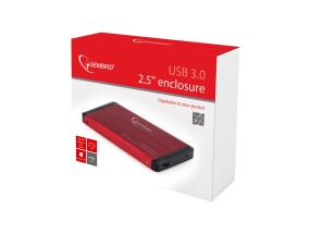 GEMBIRD EE2-U3S-2-R HDD/SSD enclosure Ge