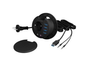ICYBOX Table Hub 4x USB 3.0 Type-A