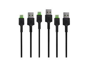GREEN CELL 3x Cable GC Ray USB-C 200cm