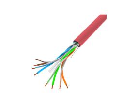 LANBERG Cable UTP 1Gb/s 305m CCA Red