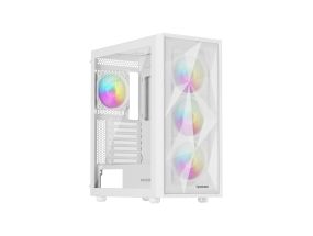 NATEC Genesis PC Case Diaxid 605 white