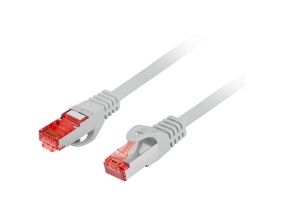 LANBERG Patchcord cat.6 FTP 0.5m grey