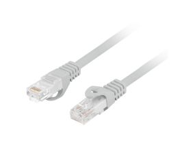 LANBERG Patchcord cat.6 UTP 3m grey