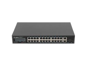 LANBERG switch PoE+ 24x 1GB 2x SFP 250W