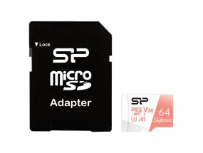 Mälukaart SILICON POWER Superior Micro SDXC 64GB