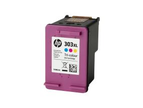HP 303XL High Yield Tri-color Ink Cart.