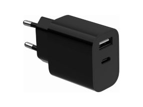 GEMBIRD 2-port universal USB charger A+C