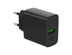 GEMBIRD 2-port 20W USB fast charger bl