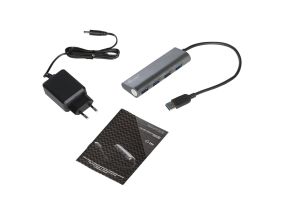 I - TEC USB 3.0 Металлический зарядный концентратор с 4 портами