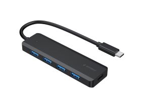 GEMBIRD 4-port USB 3.1 Gen 1 Type-C HUB