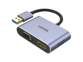 UNITEK V1304A Adapter USB-A- HDMI VGA