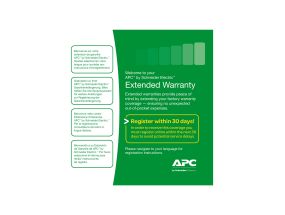 APC Extended Warranty + 1 Year in Box