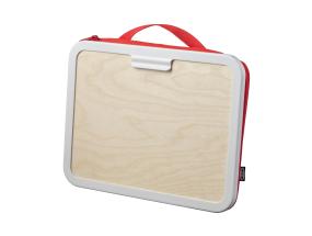 MÅLA kaasask. joonistustarvete karp, punane, 35x27 cm