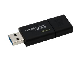 Mälupulk KINGSTON DataTraveler 100 G3 64GB USB must