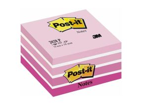 Notepad 76x76mm POST-IT 2028P pink pastel shades 450 sheets
