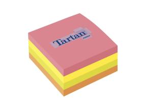 Märkmekuup 76x76mm TARTAN neoonvärvid 400 lehte