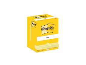 Note paper 76x102mm POST-IT 657 yellow 12x100 sheets