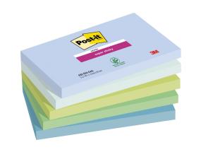 märkmepaber 76x127mm POST-IT 655 OASIS Super Sticky 5x90 lehte	