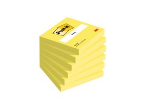 Бумага для заметок 76x76мм POST-IT 654 неоново-желтая 100 листов