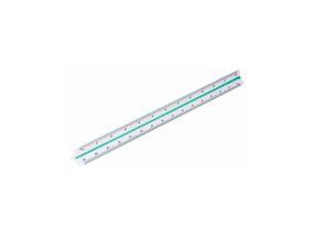 Scale ruler triangular engineering Grand 30cm GR-143-30