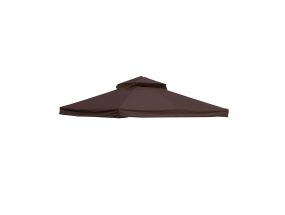 Roof for canopy LEGEND 2.91x2.91m, brown