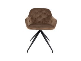 Chair BRIT beeþ, 55x53xH107cm, metal, polyester fabric