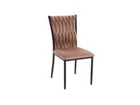 Chair EMORY 47x59xH93cm, old pink velvet