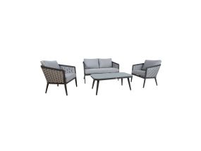 Garden furniture set MARIE table, sofa and 2 chairs