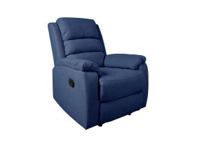 Tugitool MANUEL manuaalne recliner, tumesinine