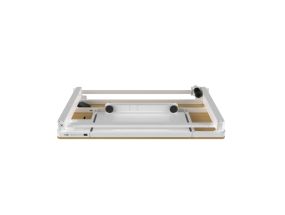 Adjustable table ERGO with 1 motor 120x60xH72-121cm, white
