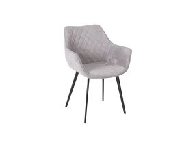 Chair NAOMI 61x60.5xH84cm, grey