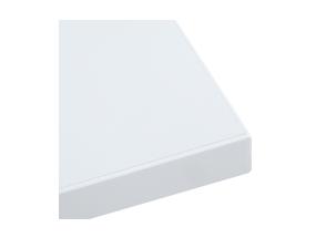 Lauaplaat ERGO 160x80cm, hallikasvalge, melamiinkattega puitlaastplaat