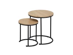 Abilaud ELTO D44,5xH50cm, D34,5xH40cm, laminaatplaat, terasjalad