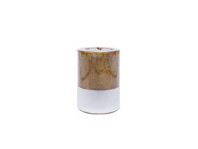 Küünal LUXO, D6.8xH9.5cm, kuldne metallik ( lõhnatu)