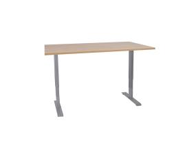 Töölaud ERGO 2-mootoriga 160x80xH60-125cm, hikkoripuu