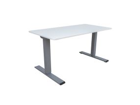 Reguleeritav laud ERGO OPTIMAL 2-mootoriga 160x80cm, hallikasvalge