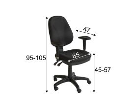 Office chair SAVONA black