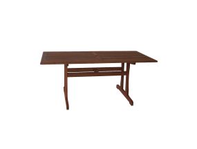 Table VENICE 180x90xH74cm, wood: Meranti, finish: oiled